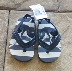 Nwt Anchor Print Flip flops